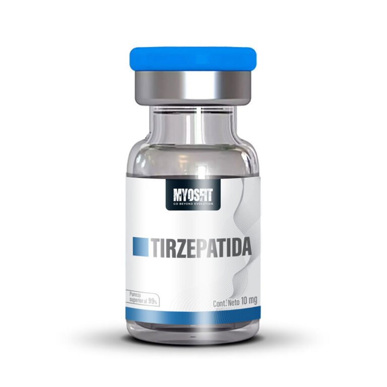 GLP-2 o Tirzepatida (Agonista doble; GLP-1 + GIP. Vial de 10 mg)