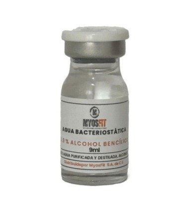 Agua Bacteriostática (Vial de 9 ml):