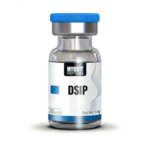 Vial de DSIP 5mg alta pureza grado investigación Myosfit México sueño profundo