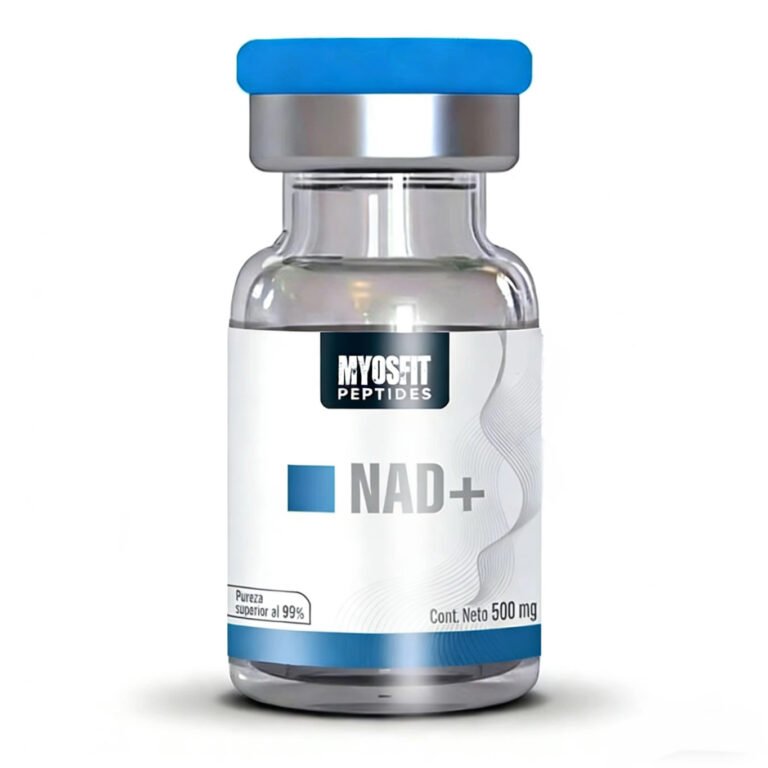 Vial de NAD+ 500mg alta pureza grado investigación Myosfit México energía celular